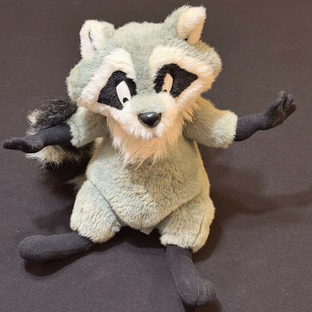 Mattel Disney Pocahontas Gigglin Meeko Raccoon 13 Inch Plush WORKS!